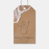 夏のクリスマス ギフトタグ (正面)