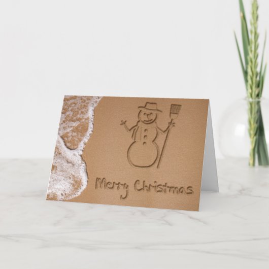 夏のクリスマス シーズンカード (正面)