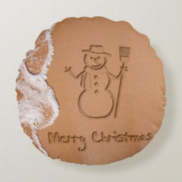 夏のクリスマス ラウンドクッション