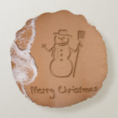 夏のクリスマス ラウンドクッション (裏面)