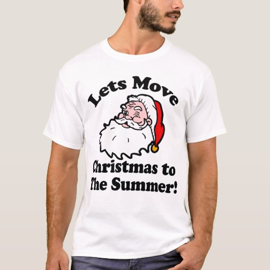 夏のクリスマス Tシャツ (正面)