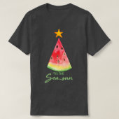 夏のクリスマス Tシャツ (デザイン正面)