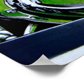 夏のクロムポスター ポスター (角)