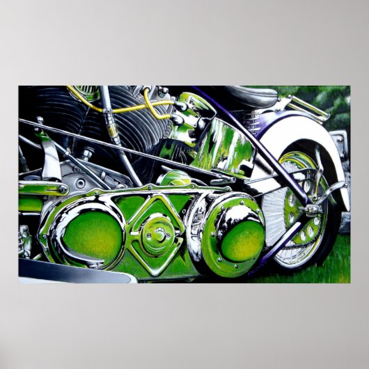 夏のクロムポスター ポスター (正面)