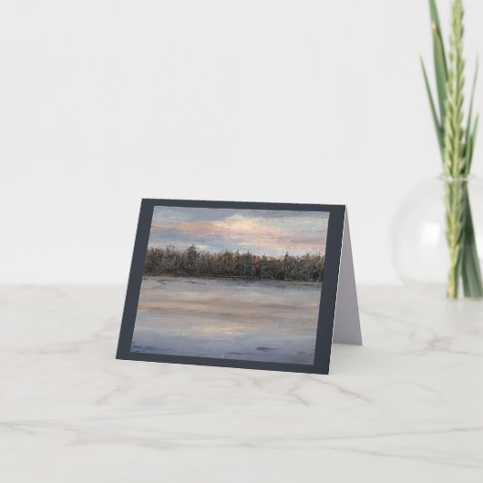 夏のクール夕べ カード (正面)