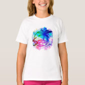 夏のグラフィック Tシャツ (正面)
