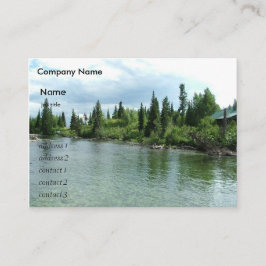 夏のグランドテトン国立公園 名刺