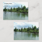 夏のグランドテトン国立公園 名刺 (正面/裏面)