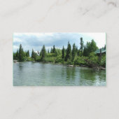 夏のグランドテトン国立公園 名刺 (裏面)