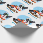 夏のコルギ ラッピングペーパー (角)