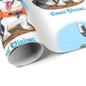 夏のコルギ ラッピングペーパー (ロールコーナー)