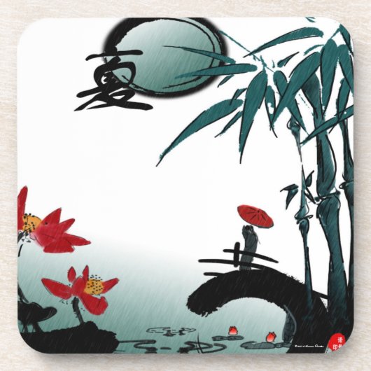 夏のコルクコースター コースター (正面)