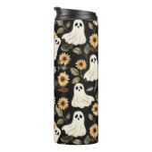 夏のゴシック幽霊とヒマワリ不気味 タンブラー (回転右)