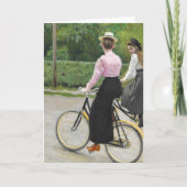夏のサイクリング | ポール・フィッシャー カード (正面)