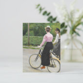 夏のサイクリング | ポール・フィッシャー ポストカード (スタンド正面)