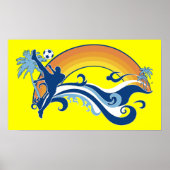 夏のサッカー ポスター (正面)