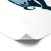 夏のサッカー ポスター (角)