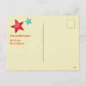 夏のサンタクリスマス シーズンポストカード (裏面)