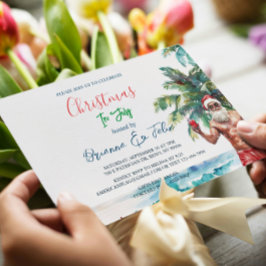 夏のサンタIクリスマス（7月） 招待状