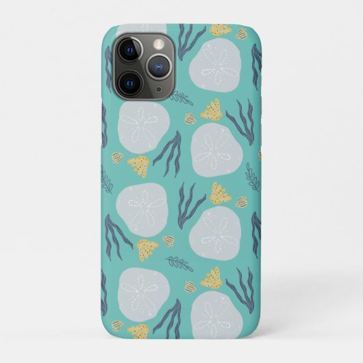 夏のサンドダラーと貝殻  Case-Mate iPhoneケース (裏)