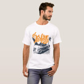 夏のサーフィン Tシャツ (正面フル)