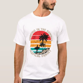 夏のサーフィン Tシャツ