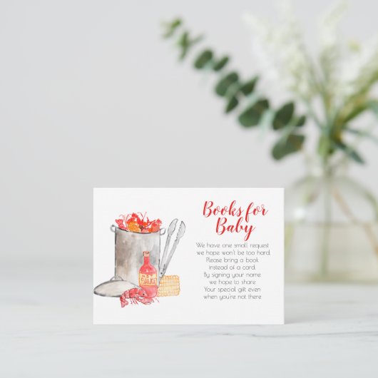 夏のザリガニは、ベビーカードの本を沸騰させる エンクロージャーカード (スタンド正面)