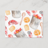 夏のザリガニは、ベビーカードの本を沸騰させる エンクロージャーカード (裏面)