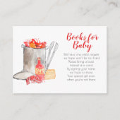 夏のザリガニは、ベビーカードの本を沸騰させる エンクロージャーカード (正面)