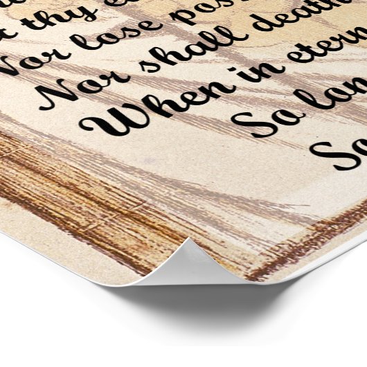 夏のシェークスピアと比較しよう ポスター (角)