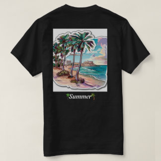 夏のシャツ Tシャツ