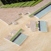 夏のシャトーとパルク・デ・シュー – フランス ジグソーパズル (側面)