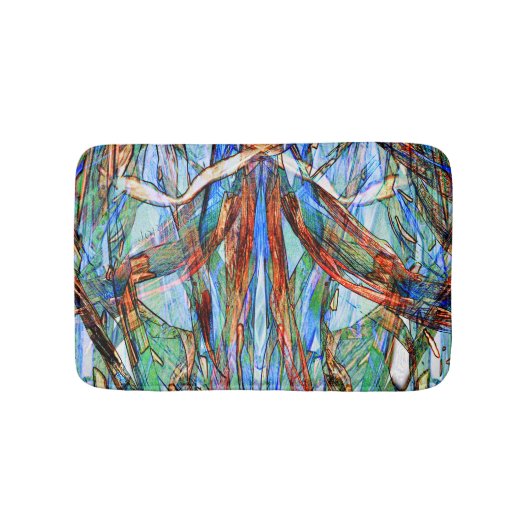 夏のシャワーのバス・マット バスマット (正面)