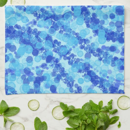 夏のシャワー キッチンタオル (折り畳み)