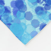 夏のシャワー フリースブランケット (角)