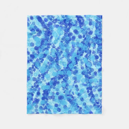夏のシャワー フリースブランケット (正面)