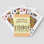 夏のショッピング トランプ (裏面)