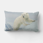 夏のシロクマ ランバークッション (裏面)