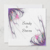 夏のシンプルウェディング招待状 招待状 (裏面)