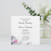 夏のシンプルウェディング招待状 招待状 (スタンド正面)