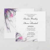 夏のシンプルウェディング招待状 招待状 (正面/裏面)