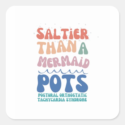 夏のシール スクエアシール (正面)