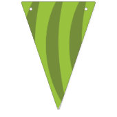 夏のスイカさわやか。 バンティングフラッグ (第2の旗)