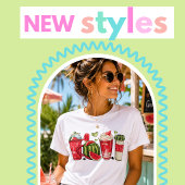 夏のスイカの涼しい甘い味 トライブレンドTシャツ