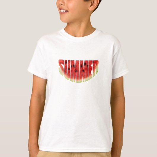 夏のスイカ Tシャツ (正面)