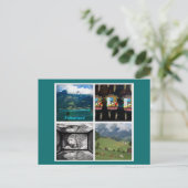 夏のスイス ポストカード (スタンド正面)