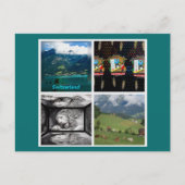 夏のスイス ポストカード (正面)