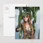 夏のスイング ポストカード (正面/裏面)