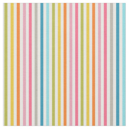夏のストライプ ファブリック (クローズアップ)