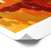 夏のストライプ ポスター (角)